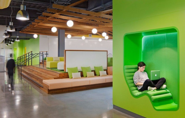 Foto - Google'ın tasarım harikası ofisleri