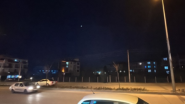 Foto - Gören bir daha baktı! Ay ve Venüs gökyüzünde böyle buluştu