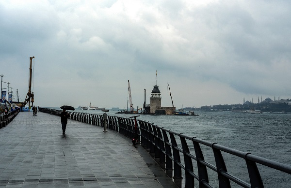 Foto - Gören dönüp tekrar bakıyor! Kız Kulesi'nin son hali hayran bıraktı