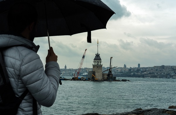 Foto - Gören dönüp tekrar bakıyor! Kız Kulesi'nin son hali hayran bıraktı
