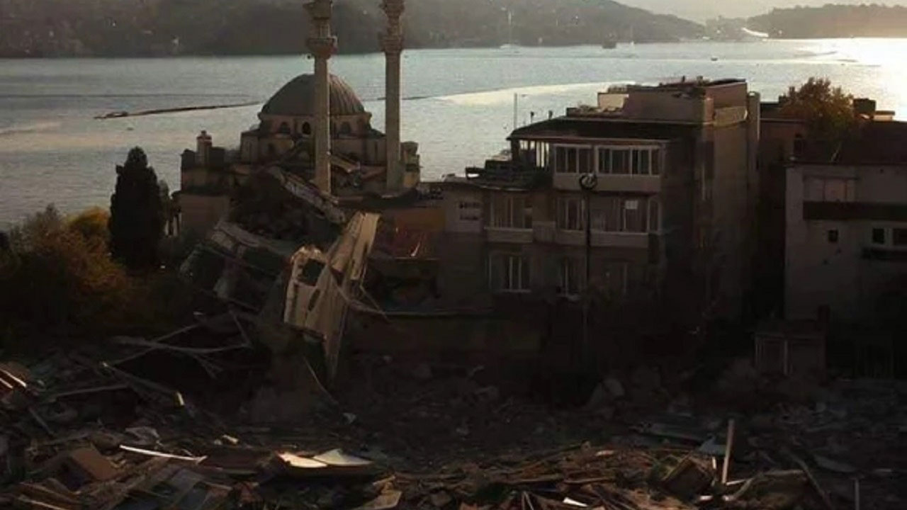 Foto - Görenler dehşete kapıldı! Yapay zekadan İstanbul depremi için ürkütücü çizimler