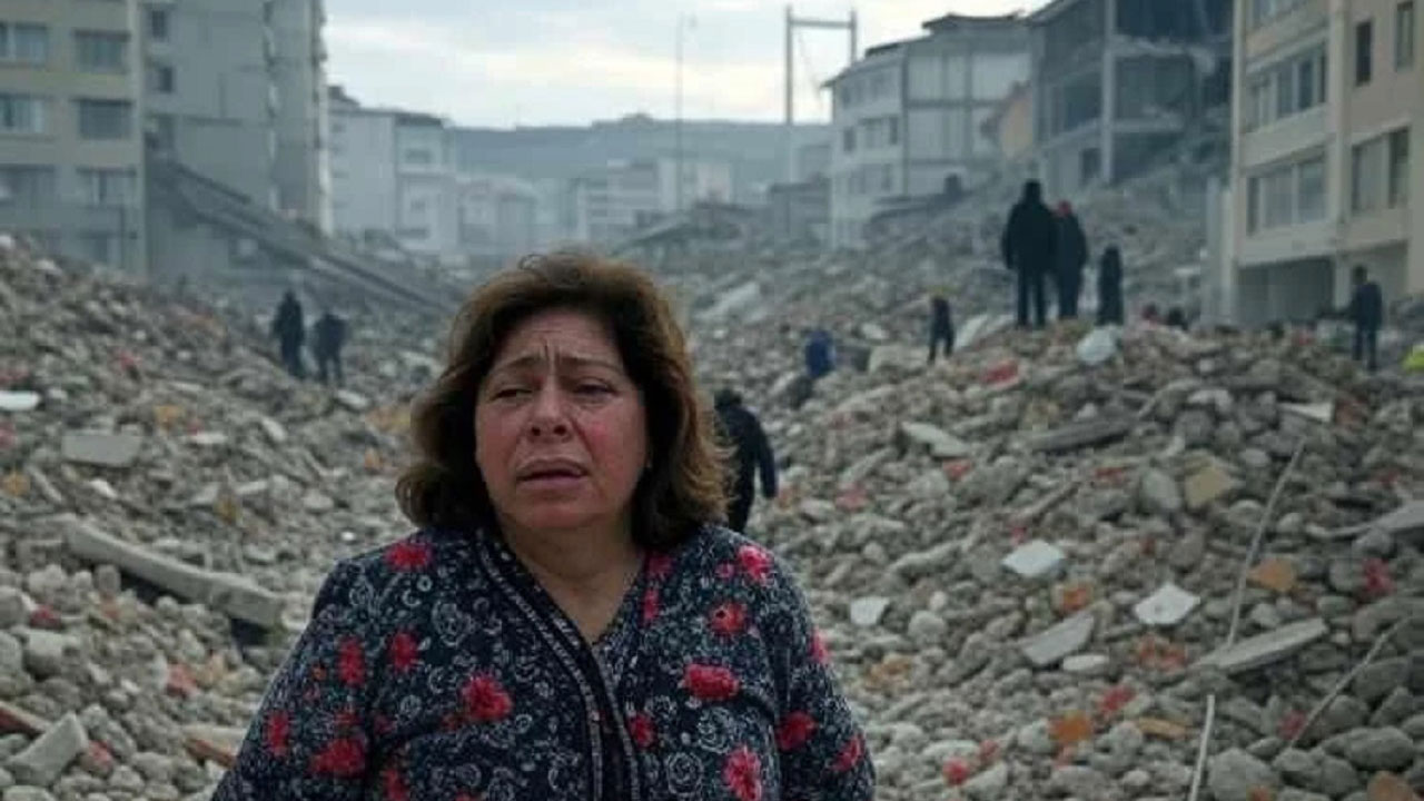 Foto - Görenler dehşete kapıldı! Yapay zekadan İstanbul depremi için ürkütücü çizimler