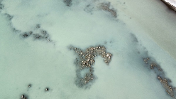 Görenler dönüp tekrar bakıyor! Kuraklık sonrası ortaya çıktı