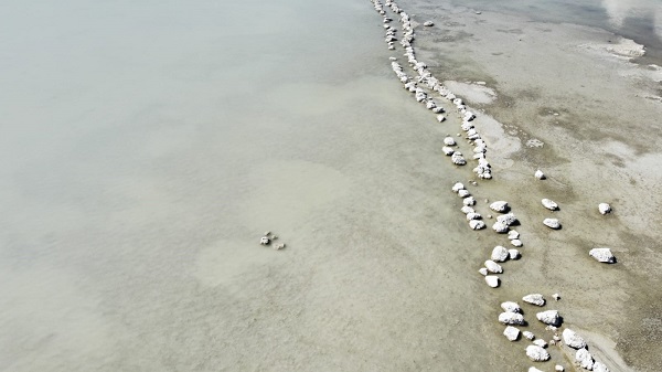 Foto - Görenler dönüp tekrar bakıyor! Kuraklık sonrası ortaya çıktı