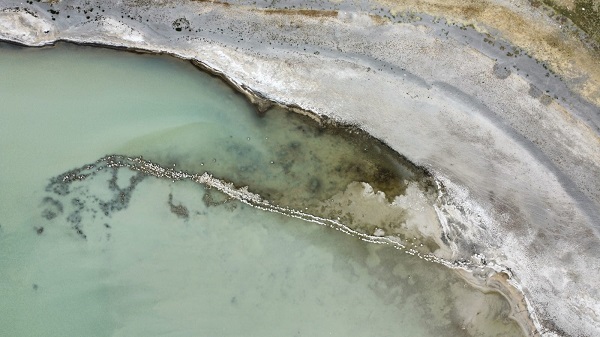 Foto - Görenler dönüp tekrar bakıyor! Kuraklık sonrası ortaya çıktı