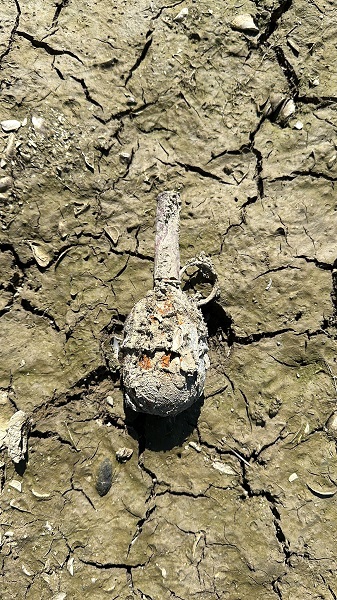 Foto - Görenler gözlerine inanamadı! Baraj suyu çekilince ortaya çıktı