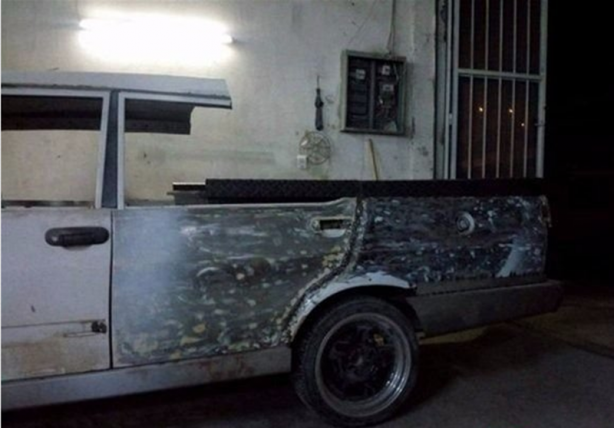 Foto - Görenler gözlerine inanamadı! Hurda Tofaş Kartal'ı başka bir modele dönüştürdü