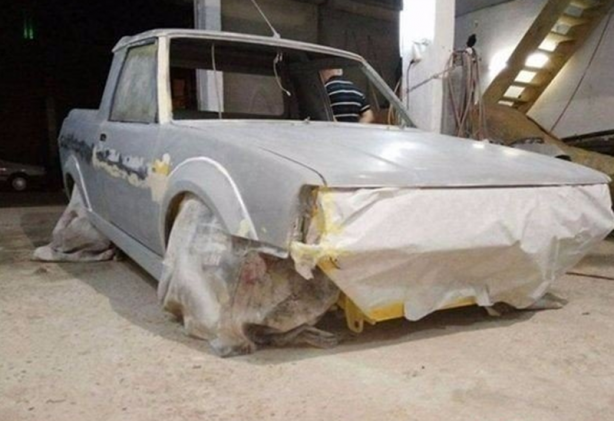 Foto - Görenler gözlerine inanamadı! Hurda Tofaş Kartal'ı başka bir modele dönüştürdü