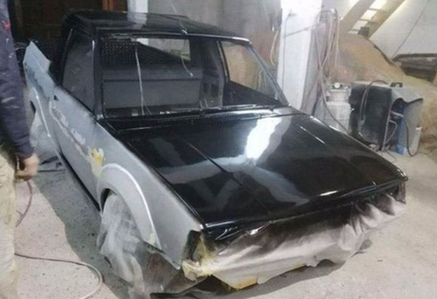 Foto - Görenler gözlerine inanamadı! Hurda Tofaş Kartal'ı başka bir modele dönüştürdü