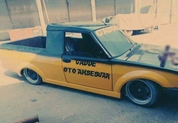 Foto - Görenler gözlerine inanamadı! Hurda Tofaş Kartal'ı başka bir modele dönüştürdü