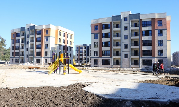 Foto - Görenler hayran kaldı! Konutlarda sona gelindi