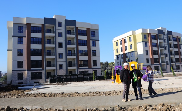 Foto - Görenler hayran kaldı! Konutlarda sona gelindi