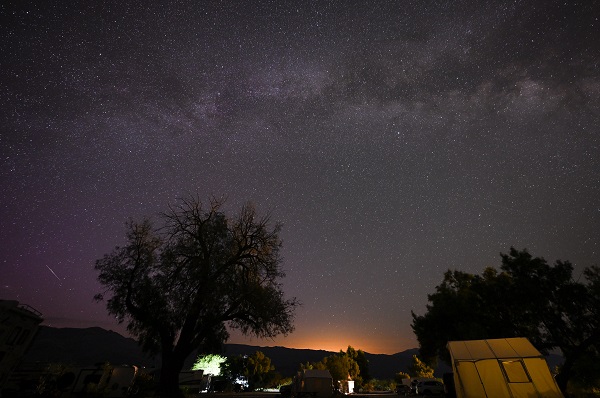 Foto - Görenler hayran kaldı! Merakla beklenen meteor yağmuru başladı
