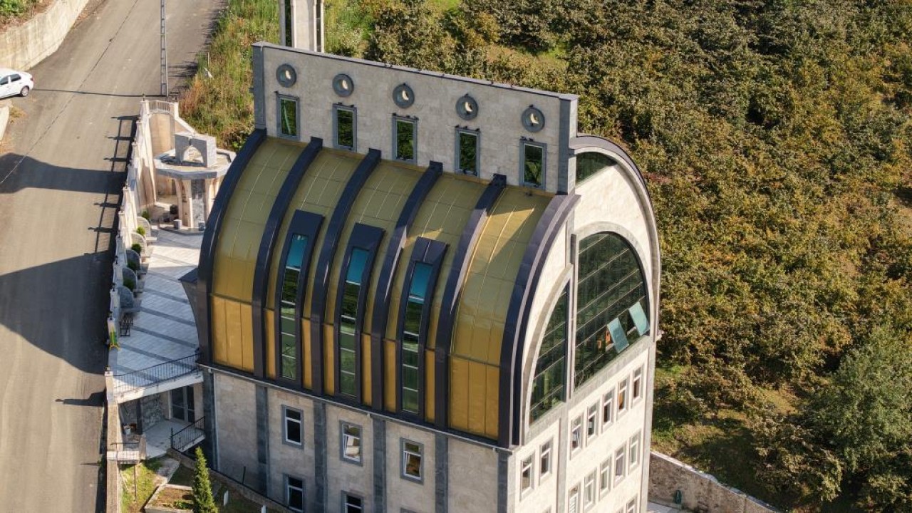 Foto - Görenler hayran kalıyor! Bu caminin bir benzeri yok