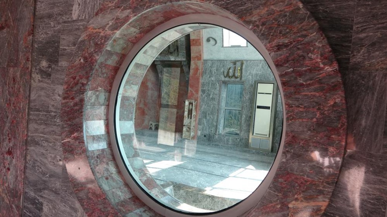 Foto - Görenler hayran kalıyor! Bu caminin bir benzeri yok