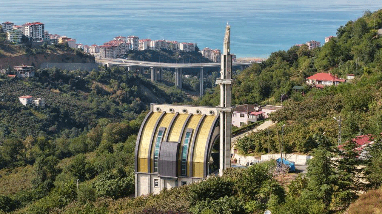 Görenler hayran kalıyor! Bu caminin bir benzeri yok