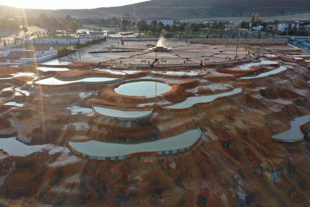 Foto - Görenler Pamukkale sanıyor ama durum çok farklı!
