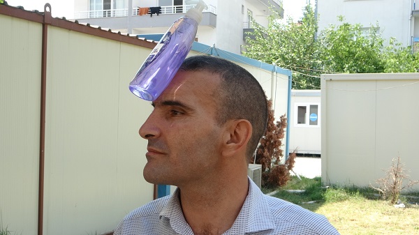 Foto - Görenler şaşırıp kalıyor! Mıknatıs adam her şeyi çekiyor