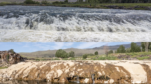 Foto - Görenler şaşkın! Kuraklık orayı da vurdu