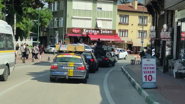 Foto - Görenler şaştı kaldı! Alman'ın Bursa'da yaptığına bakın
