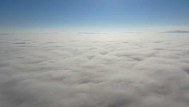 Foto - Görenleri mest eden görüntü! Sivas sis denizinde kayboldu