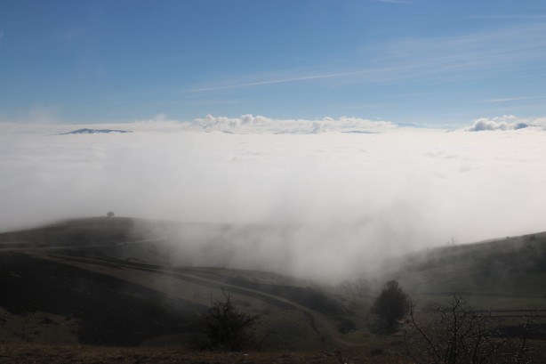 Foto - Görenleri mest eden görüntü! Sivas sis denizinde kayboldu