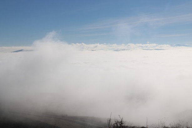 Foto - Görenleri mest eden görüntü! Sivas sis denizinde kayboldu