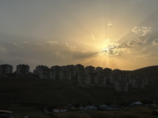 Foto - Görenleri şaşkına çeviren anlar! Dağlar kayboldu