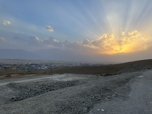 Foto - Görenleri şaşkına çeviren anlar! Dağlar kayboldu