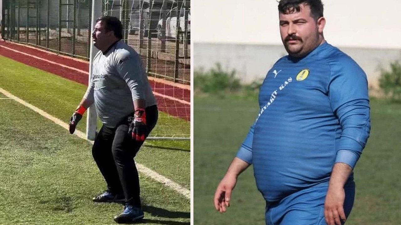 Görenlerin ağızları bir karış açık kalıyor! Türk futbolunun en kilolu kalecisi kararını verdi