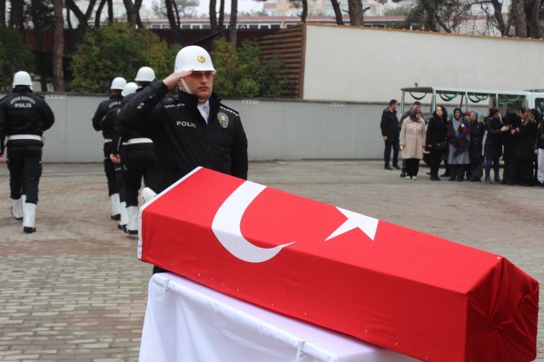 Foto - Görevdeyken kalp krizi geçirip vefat eden polise son görev