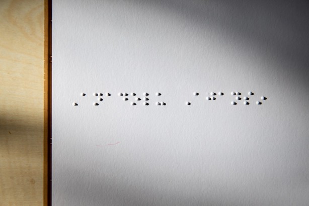 Foto - Görme engelli çocukları için Braille alfabesi öğreniyorlar