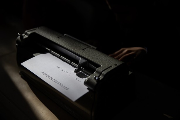 Foto - Görme engelli çocukları için Braille alfabesi öğreniyorlar