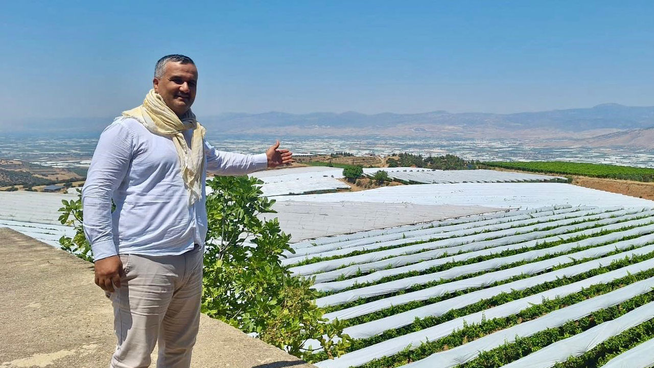 Foto - Görsel şölen başladı! Sarıgöl Ovası beyaza büründü