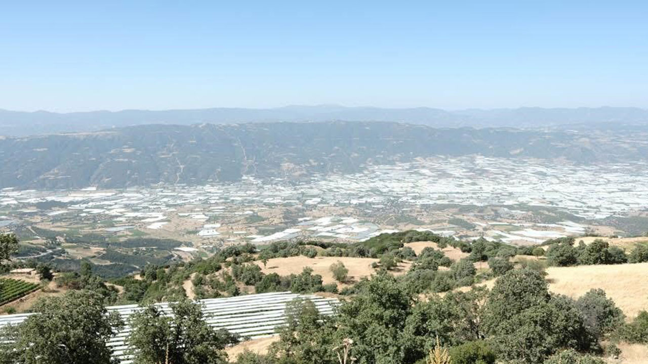 Foto - Görsel şölen başladı! Sarıgöl Ovası beyaza büründü