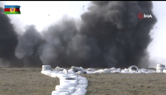 Foto - Görüntüler az önce geldi! Bayraktar TB2 SİHA'lar peş peşe havalandı, ortalık toz duman oldu