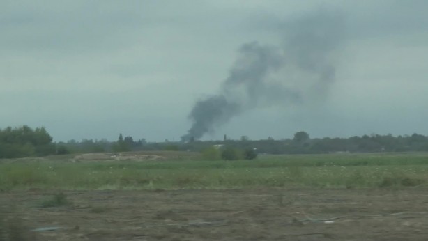 Foto - Görüntüler Azerbaycan-Ermenistan cephe hattından biraz önce geldi! Sığınaklara kaçtılar