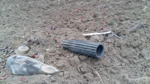 Foto - Görüntüler cephe hattından biraz önce geldi! Dağlık Karabağ'da bayrak değişti