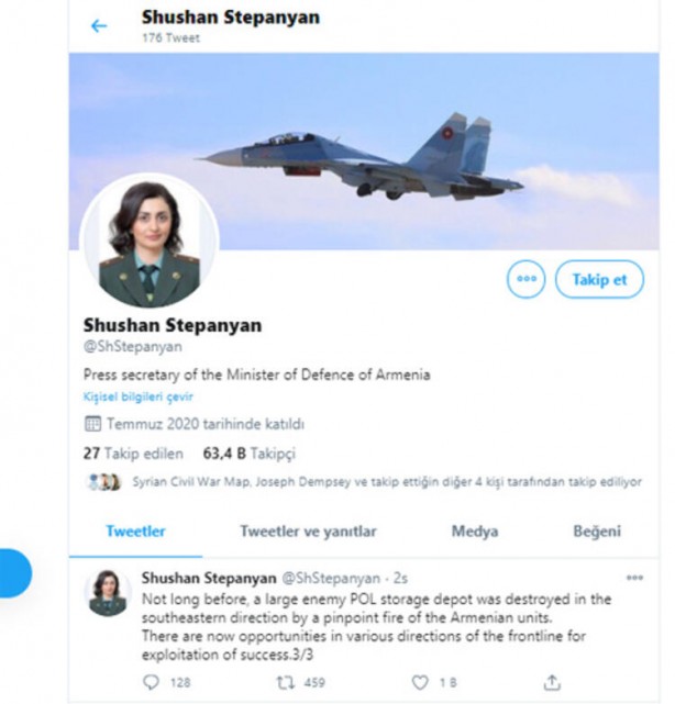 Foto - Görüntüler cephe hattından biraz önce geldi! Dağlık Karabağ'da bayrak değişti