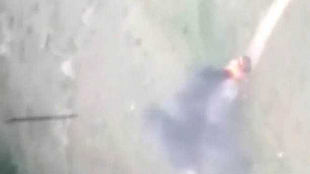 Foto - Görüntüler dünyaya servis edildi... Ermenistan mevzileri böyle vuruldu