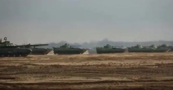 Foto - Görüntüler yayınlandı! Rus askerleri çekiliyor