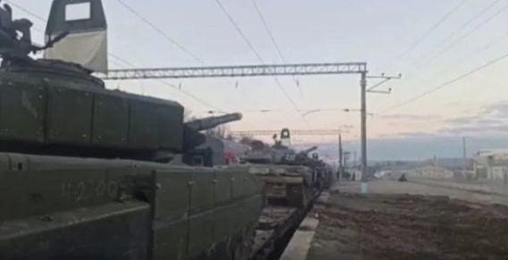 Foto - Görüntüler yayınlandı! Rus askerleri çekiliyor