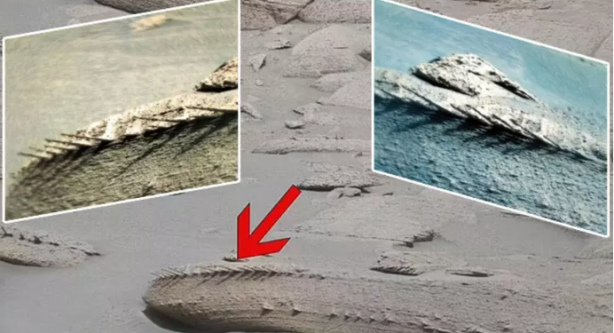 Görüntüleri NASA yayınladı dünya şokta! Uzaylılar Mars’a indi