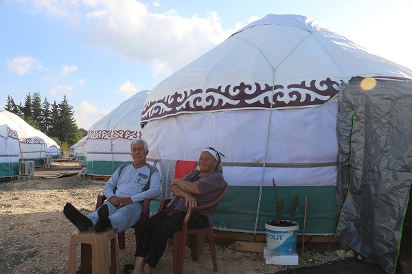 Foto - Görünümleriyle dikkat çekiyor! Depremzede vatandaşların yeni yuvası