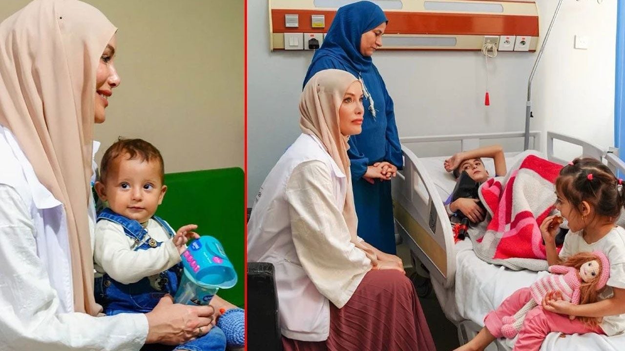 Foto - Gösteriş budalası ünlülere ders vermeye devam ediyor! Gamze Özçelik 23 Gazzeli hastayı ameliyat ettirdi