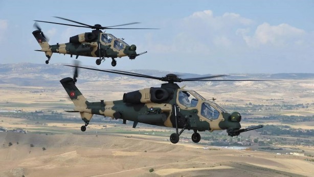 Foto - Göz göre göre varil varil petrol çalınıyor! Türk savaş helikopterleri peş peşe havalandı