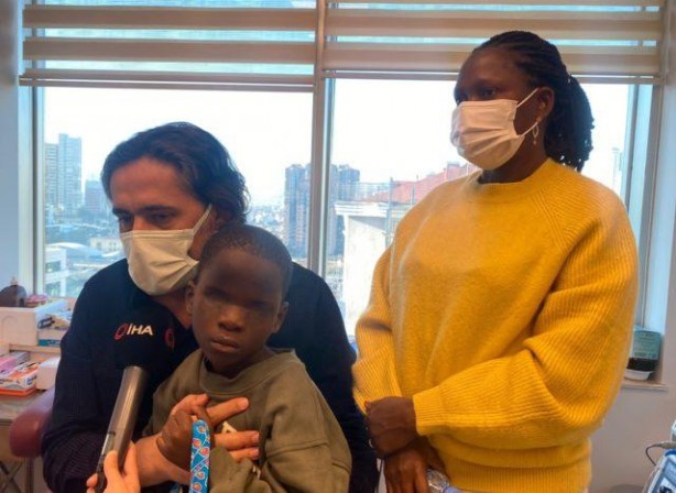 Gözleri asitle yakıldı! Türkiye ona kucak açtı