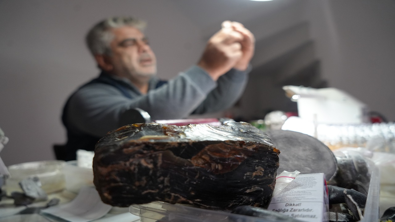 Foto - Gramı dolarla satılıyor: Bayburt kehribarı altınla yarışıyor!