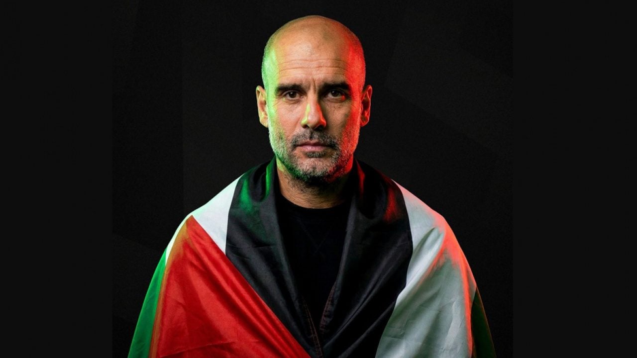Foto - Guardiola’dan dünyaya Filistin dersi! Sessiz kalmak bir taraf tutma biçimidir