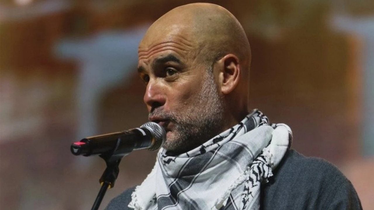 Foto - Guardiola’dan dünyaya Filistin dersi! Sessiz kalmak bir taraf tutma biçimidir